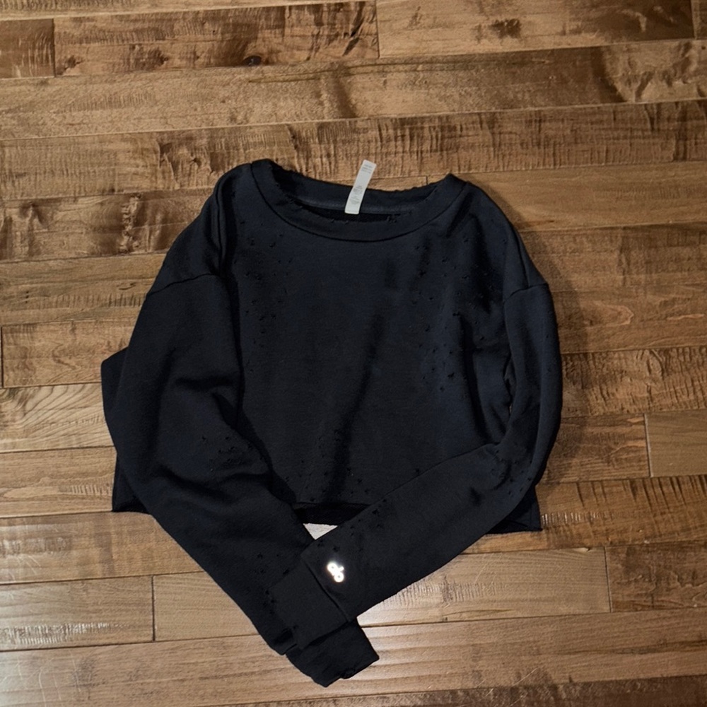 Black Women's Cropped Top
